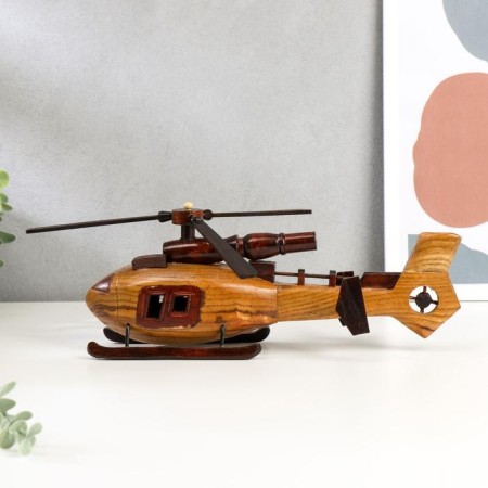 Souvenir tree "Retro. Helicopter" MIX 12x30x28.5 cm-3