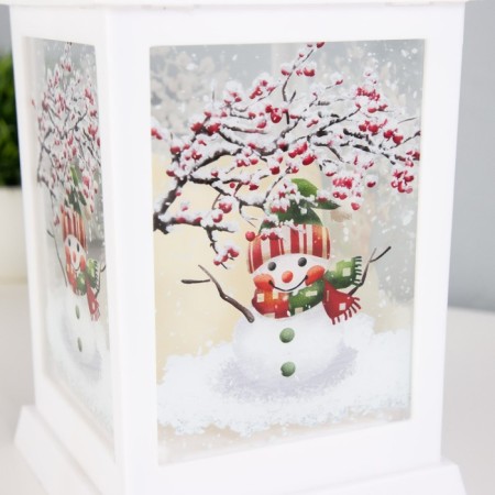 Nightlight "Rozhdestvensky" LED 1W 3XAA white 10.5x10.5x25cm-3