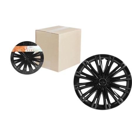 Wheel caps 13 "Sky", Black gloss, 2 pcs Airline AWCC-13-13