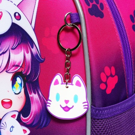 Backpack frame Phoenix 37.5*27.5*14.5 "Chibi" girl Violet 64617-9