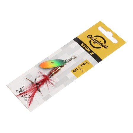 Spinning spinning Lucky John Spin X Round 02, 5 g, color ft-1