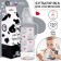 A bottle for feeding Gift “I love milk”, classic throat, 250 ml., From 0 months, with a nipple, with handles