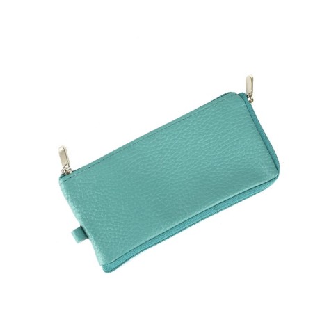 Key of lightning, length 14 cm, turquoise color