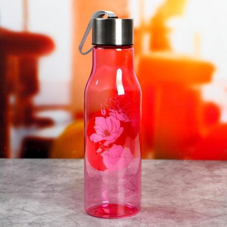Water bottle "Flowers", 650 ml-2