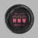 A disposable paper plate "You go quieter, eat more", set 6 pcs, 18 cm