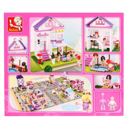 Designer "Pink Dream: Villa with a pool", 291 details-2