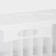 Container - a dispenser for storing bulk, 6 cells, 39 × 14.5 × 32 cm, white color