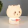 Night-mock "kitten" LED from USB and battery 12x10x16.3 cm Risalux