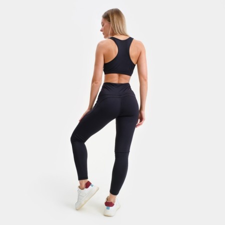 Women's suit Adidas (TOP/Leggings), black color, size L-5