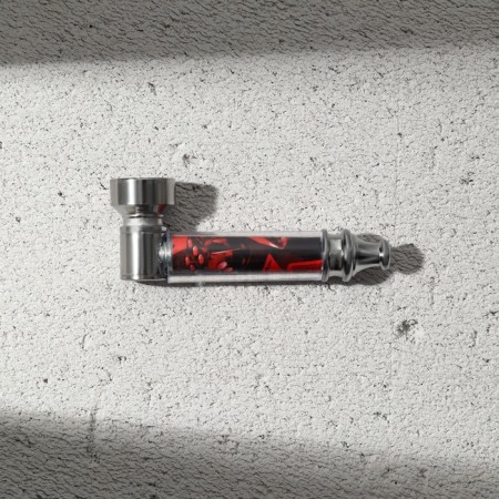 Smoking tube "Live in high", 12 x 6.5 cm-14