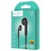 Hoco M39 headphones, wired, inserts, microphone, jack 3.5, 1.2 m, black