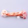 A toy for dogs with a bone of textiles, 19.6 x 6.6 cm