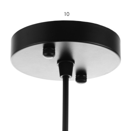 Lamp Bayerlux "Rumpy" E27 40W black 20x20x17-117 cm-5
