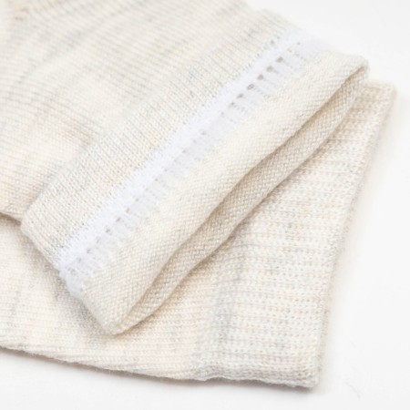 Cashmere children's socks, gray color, size 14-16-3