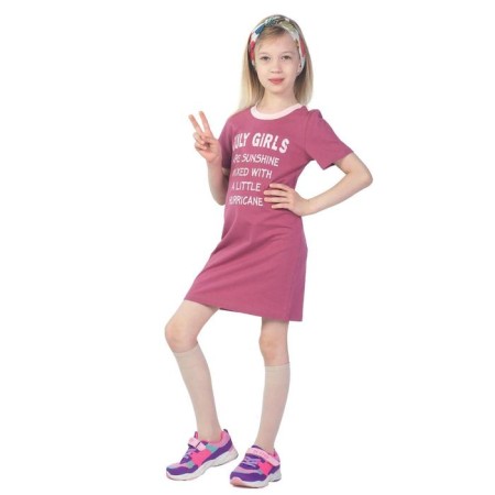 Baby dress, height 98 cm, raspberry color-2