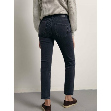 Women's jeans Conte Elegant Straight Leg, size XL, color Washed Black-3