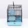 Mini cell for rodents "Pijon" No. 2, equipped, 27 x 15 x 16 cm, turquoise