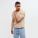 Men's T-shirt Minaku Slim Fit: Lemon color color, rr 52