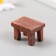 Figure for Florarium Polystone "Wooden table" 3.3x2.3x2.3 cm