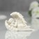 Polystone souvenir "Snowty angel sleeping in the wings" mix 4x6.5x2.5 cm