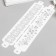 Tencil of border plastic "Flower branch" Plastic "Plastic, 11x32 cm