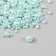 Beads for creativity plastic "Round. Ice mint" d = 3-8 mm, set 10 grams