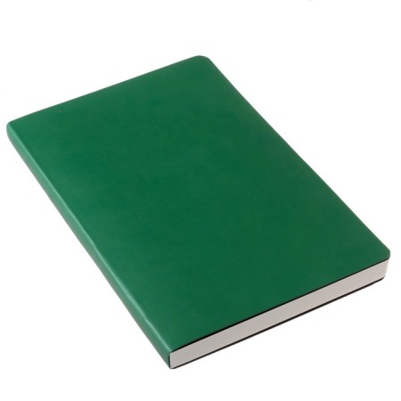 Diary Leduced A5, 136 MEGAPOLIS FLEX sheets, artificial leather cover, block 70 g/m2, green-2