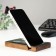 Top for phone "V", 13x8x1.5 cm, wood, epoxy resin, handmade