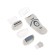 IRIT IR-3098, 3 W, 2 speeds, 3 nozzles, 3AAA (not in the kit), white