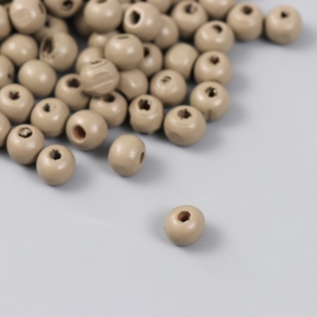 Beads for creativity tree "White Secret" D-0.8 cm, set of 20 g