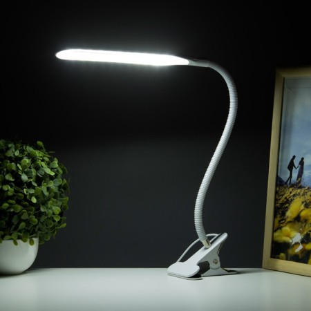 Lumber of the desktop on the clothespin "Office White" 24LED USB 11x7.5x60.5 cm Risalux-2