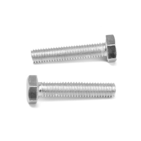 Bolt Stroybat, with a hexagonal head, galvanized, Din933, M6x30 mm, 6 pcs-2