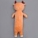 Soft toy "cat" in a deer costume, 90 cm