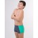 Bathing panties for boys Alohamare, height 134-140 cm, graphite color, green color