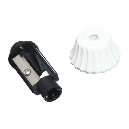 Electric sharpener (batteries are not included) operates from 2 aa burgundy burgundy/roses-9