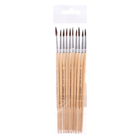 Squirrel Brush Round No. 2, handle tree-3