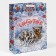 Laminated vertical "Grandfather Frost", l 31 x 40 x 11.5 cm, new year