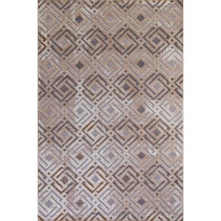 Rectangular carpet sigma 6266, size 200x290 cm, color Brown-Beege