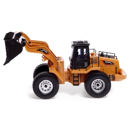 Radio -controlled "construction" machine, loader, battery, light, sound and smoke effects-1