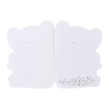 Notebook 40l Tchk Koala, Figure Cutting, White Offset Block, Obla Cell Cards 190 g/m²-1
