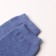 Women's terry socks "Dragon with a gift box", blue color, size 36-40