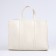Bag Female Tout with zipper, milk color
