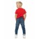 Pants for boys, height 116 cm, blue color