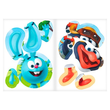 Applications, set 6 pcs. 20 pp., A5, Smeshariki-1