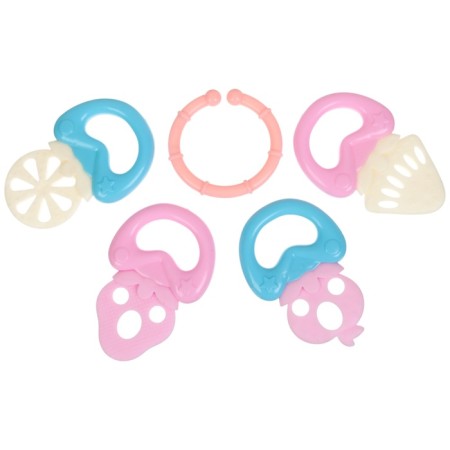 Set of “berries” teethers, 4 pcs, crumb me-11