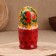 Matryoshka "Berry", yellow scarf, 5-doll, 16 cm