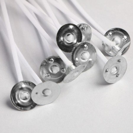 Cotton wick for a candle with a holder, length 15 cm-2