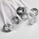 Cotton wick for a candle with a holder, length 15 cm