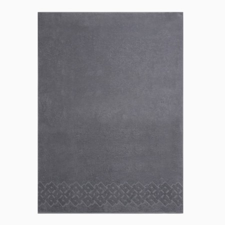 Terry towel Baldric, 70x130cm, gray color, 350g/m2, cotton