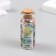 Decor for creativity in the jar "Natural stone with glass - color" 20 g 5x2.2x2.2 cm